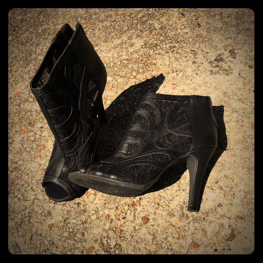 Black ladies booties